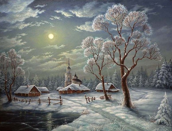 Paysage de neige