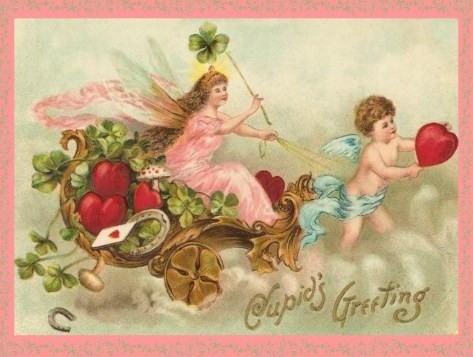 Carte ancienne de St Valentin