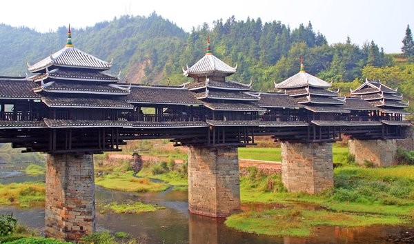 Le Pont de Chéngyáng -Chine