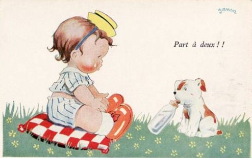 Carte enfant - Humour de Janser