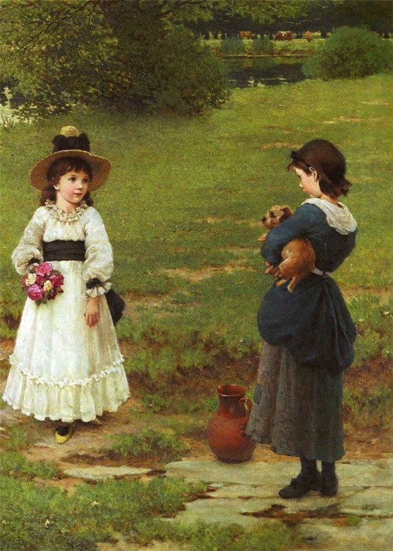 Peinture de George Dunlop Leslie