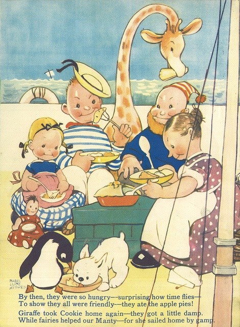 Illustration de Mabel Lucie Attwell