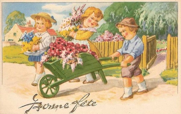 Carte enfant "bonne fête"