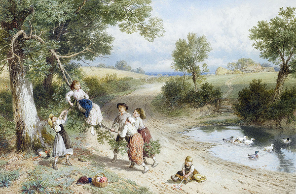 Peinture de Myles Birket Foster