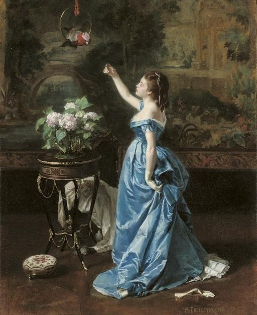 Peinture de Auguste Toulmouche