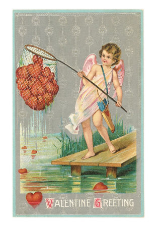  Carte ancienne - Saint Valentin 