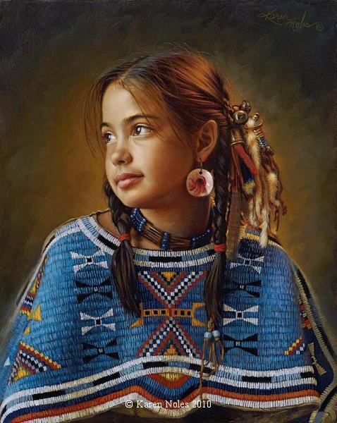 Karen Noles-Peintures amérindiennes 