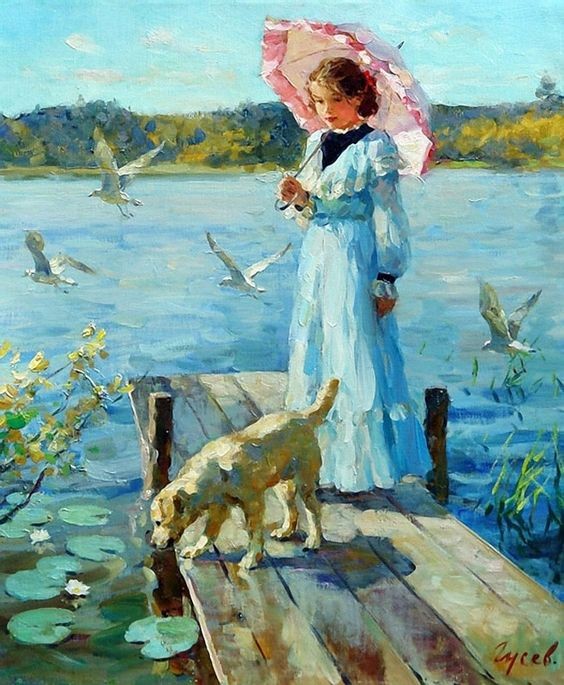 Peinture de Vladimir Gusev.