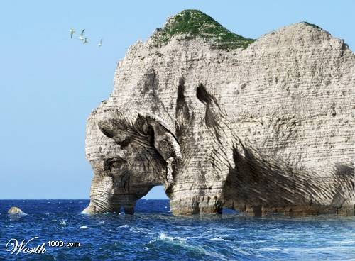 Paysage insolite  
