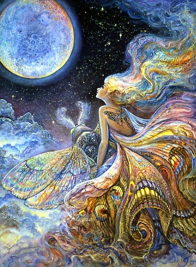 Peinture féérique de Josephine Wall