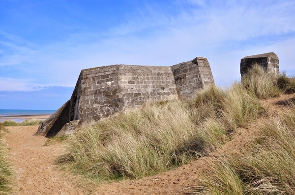 Plage de Normandie(Calvados)