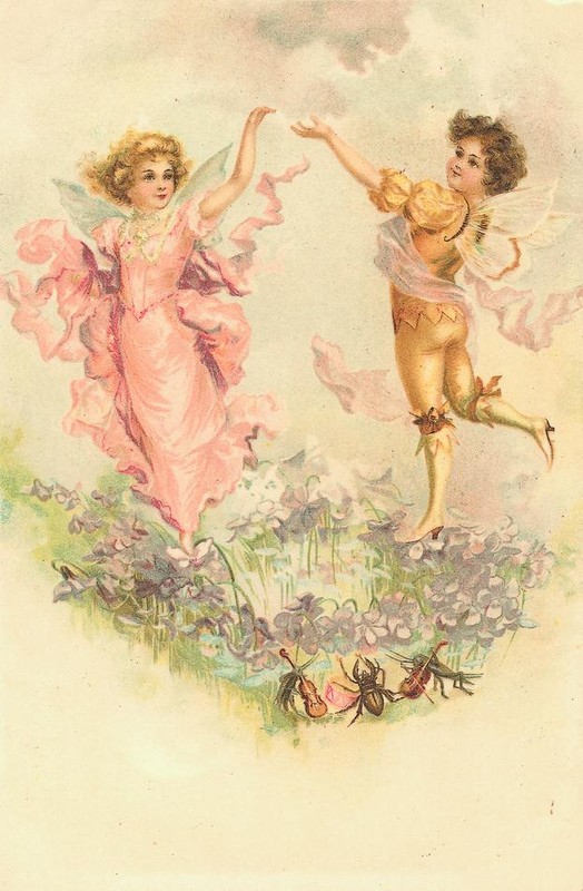 Illustration fées et elfes