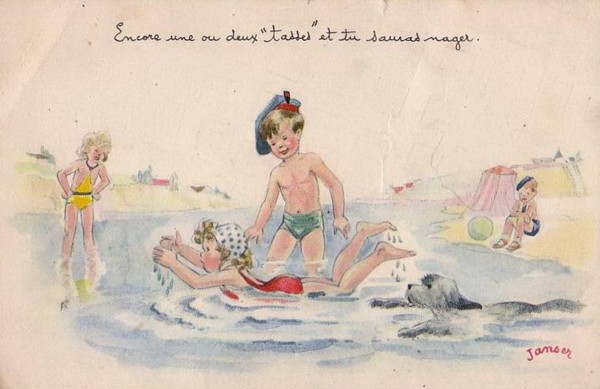 Carte enfant - Humour de Janser