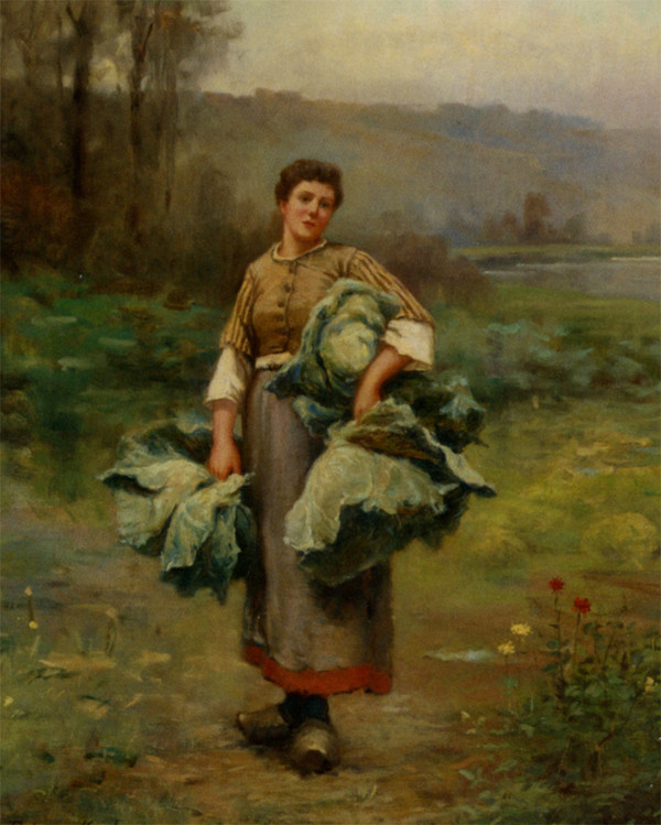 Peintre - Daniel Ridgway Knight