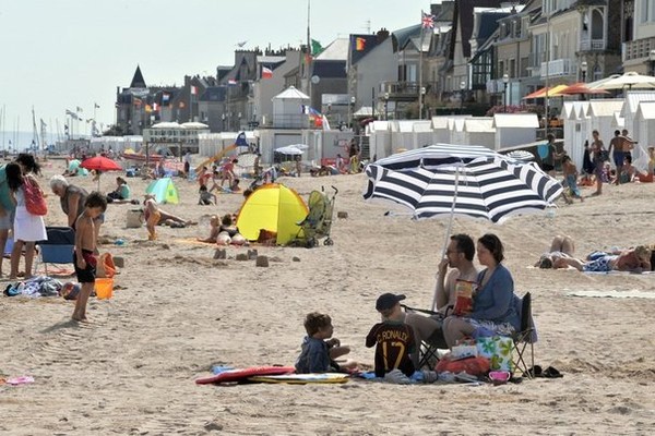 Plage de Basse Normandie (Calvados)