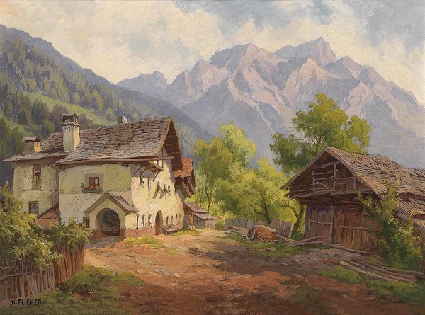 Paysage de Flieher Karl