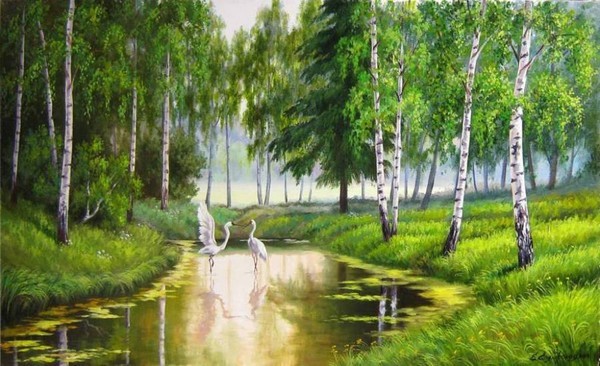 Paysages en peintures