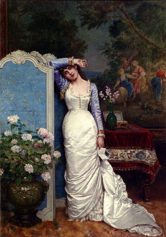 Peinture de Auguste Toulmouche