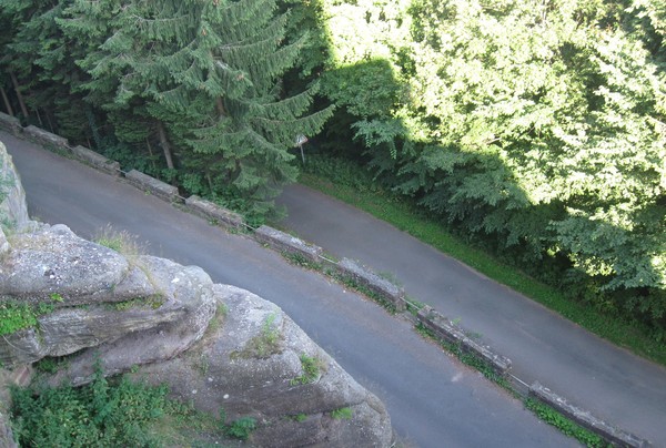 Le  Mont Sainte Odile - Pélerinage 2012