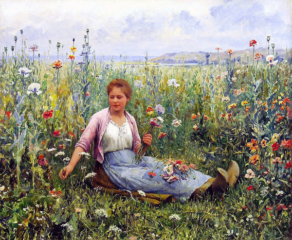 Peintre - Daniel Ridgway Knight