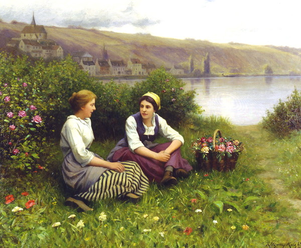 Peintre - Daniel Ridgway Knight