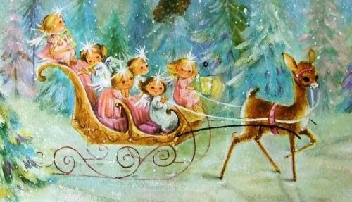 Mignonnes illustrations de Noël