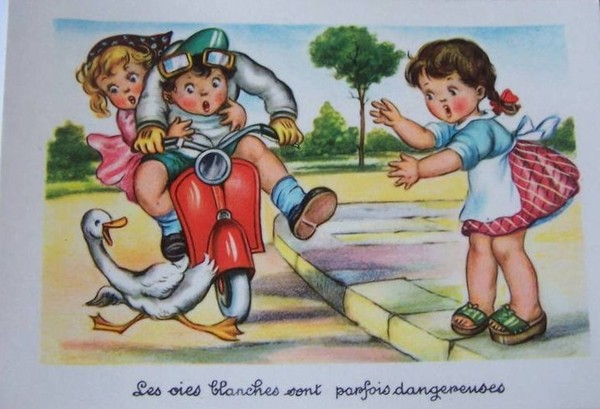 Carte humour enfant