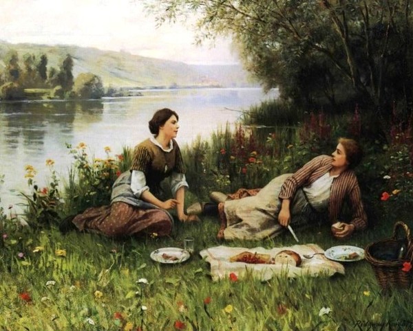 Peintre - Daniel Ridgway Knight