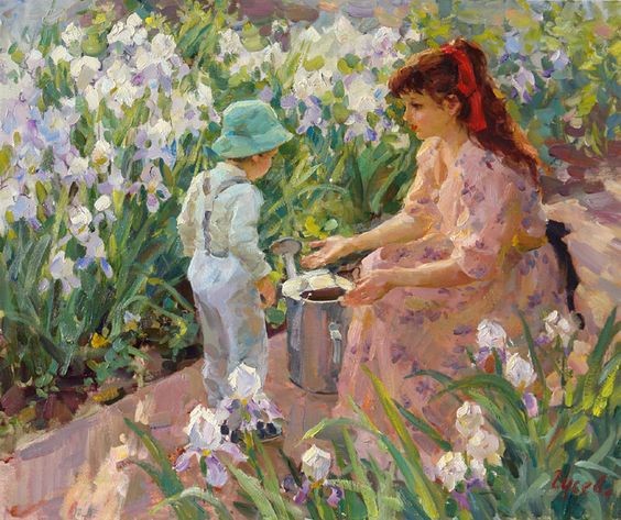 Peinture de Vladimir Gusev.