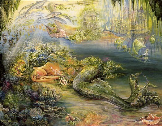 Peinture féérique de Josephine Wall