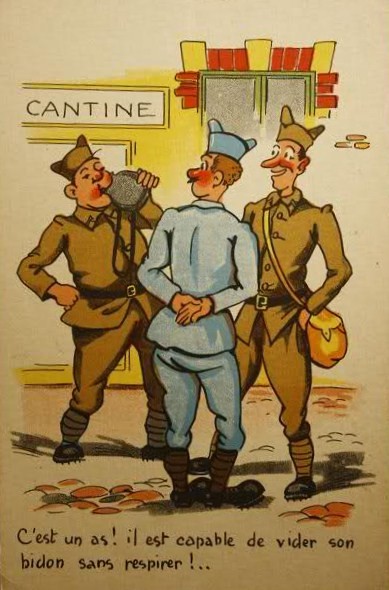 Carte humour militaire