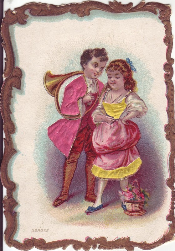 Carte ancienne -Saint Valentin