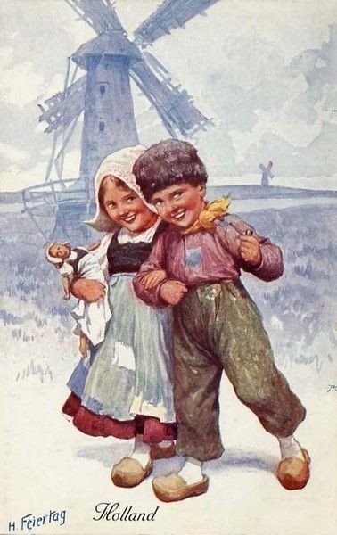 Folklore- Enfants Hollandais