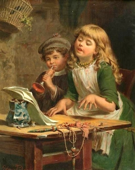 Peintre-Edwin Thomas Roberts 