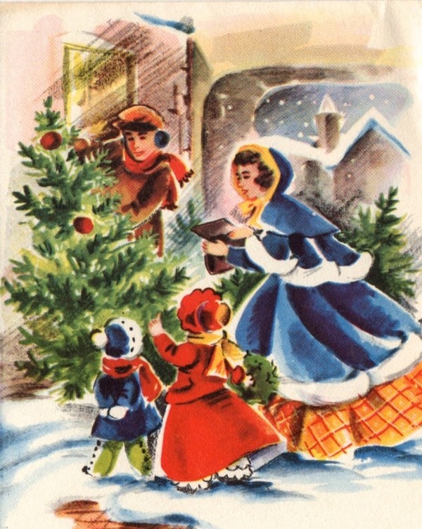 Belle illustration de Noël