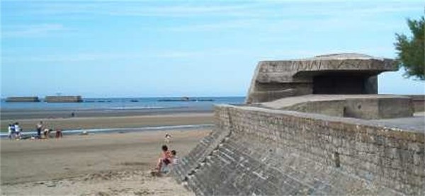 Plage de Normandie(Calvados)