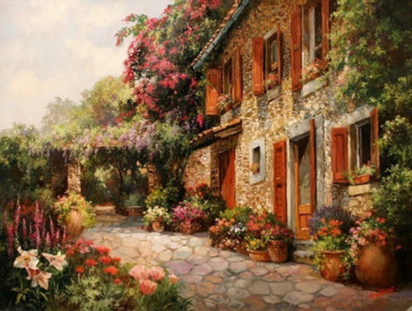 Jardin de Paul Guy Gantner.