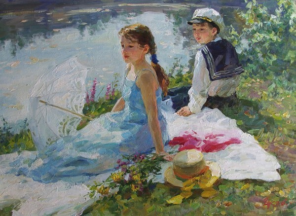 Peinture de Vladimir Gusev.