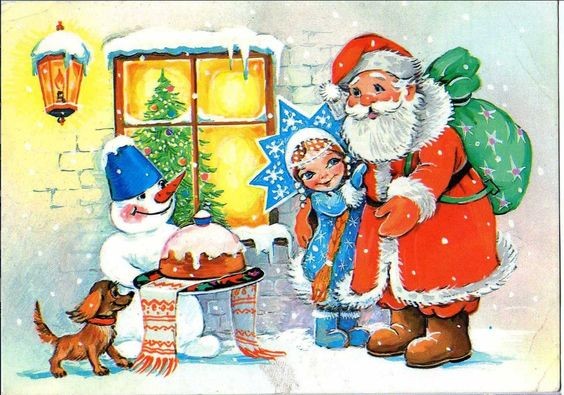 Mignonnes illustrations de Noël