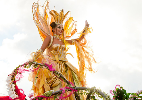 Carnaval de Nice - La bataille de fleurs