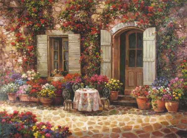 Jardin de Paul Guy Gantner.