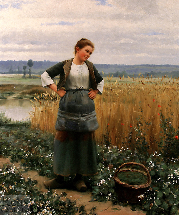 Peintre - Daniel Ridgway Knight