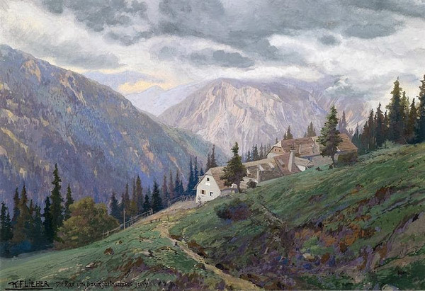 Paysage de Flieher Karl