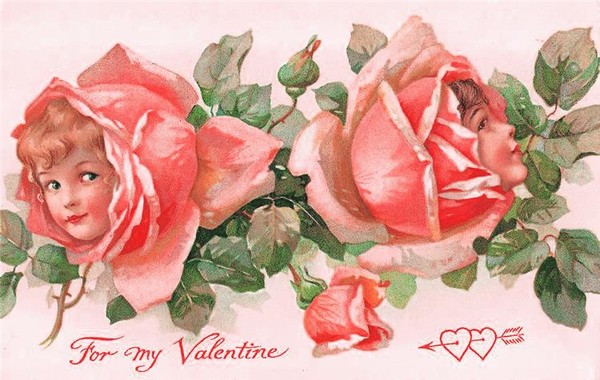 Cartes anciennes  de Saint Valentin