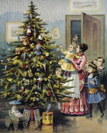 Belle illustration de Noël