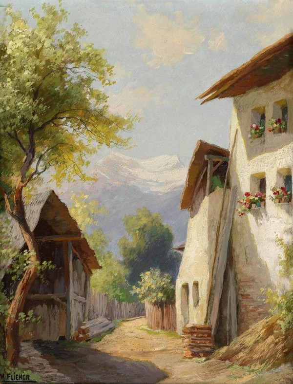 Paysage de Flieher Karl