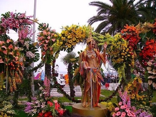 Carnaval de Nice - La bataille de fleurs