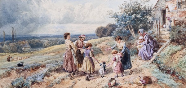 Peinture de Myles Birket Foster