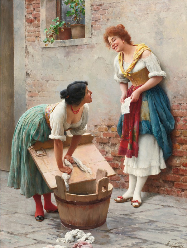 Peinture de Eugene de Blaas