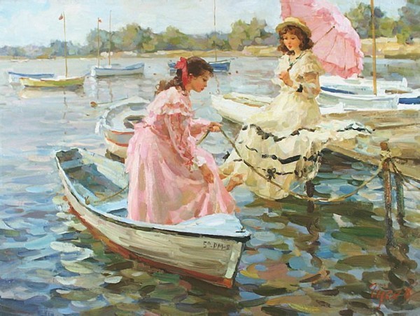 Peinture de Vladimir Gusev.